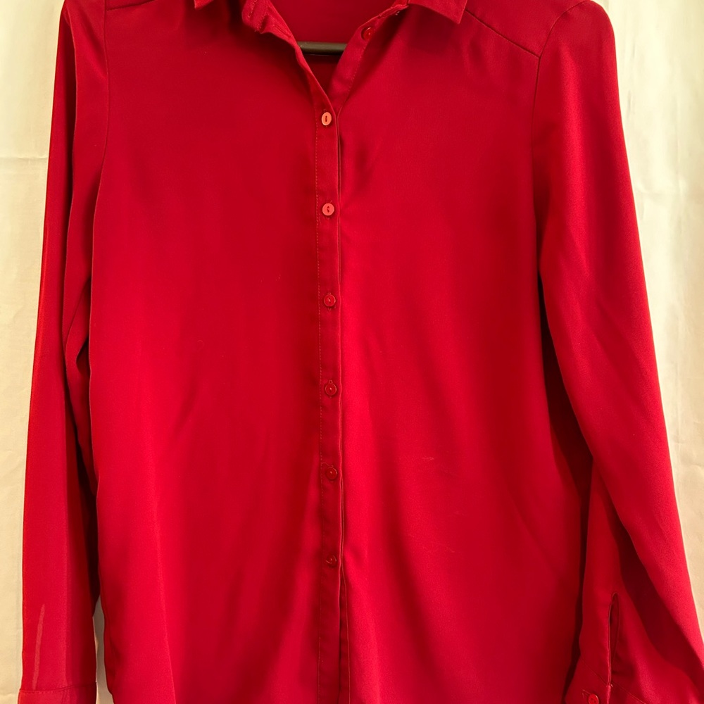 Primark Red Blouse